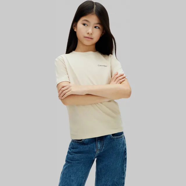 Calvin Klein T-shirt beige, foto 4