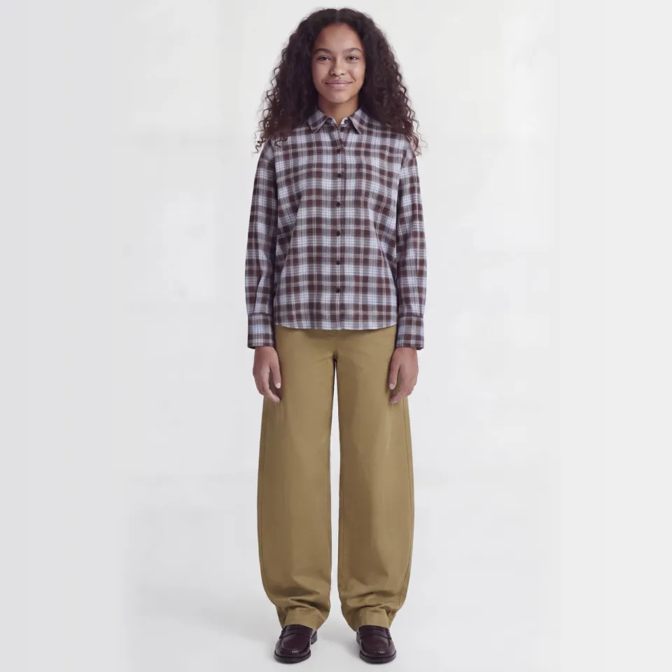 JJXX GIRL barrel casual broek lichtbruin