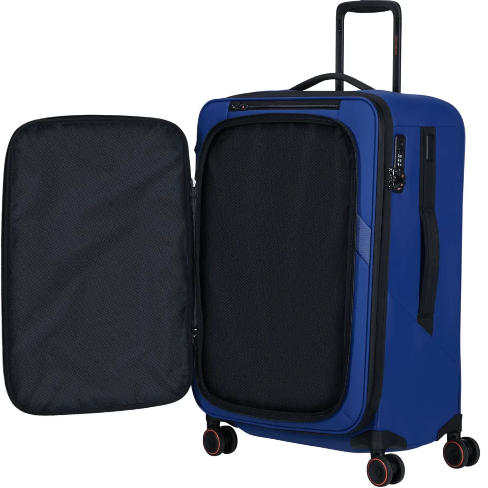 Samsonite Glazed Spinner 67 cm koffer blauw, foto 6