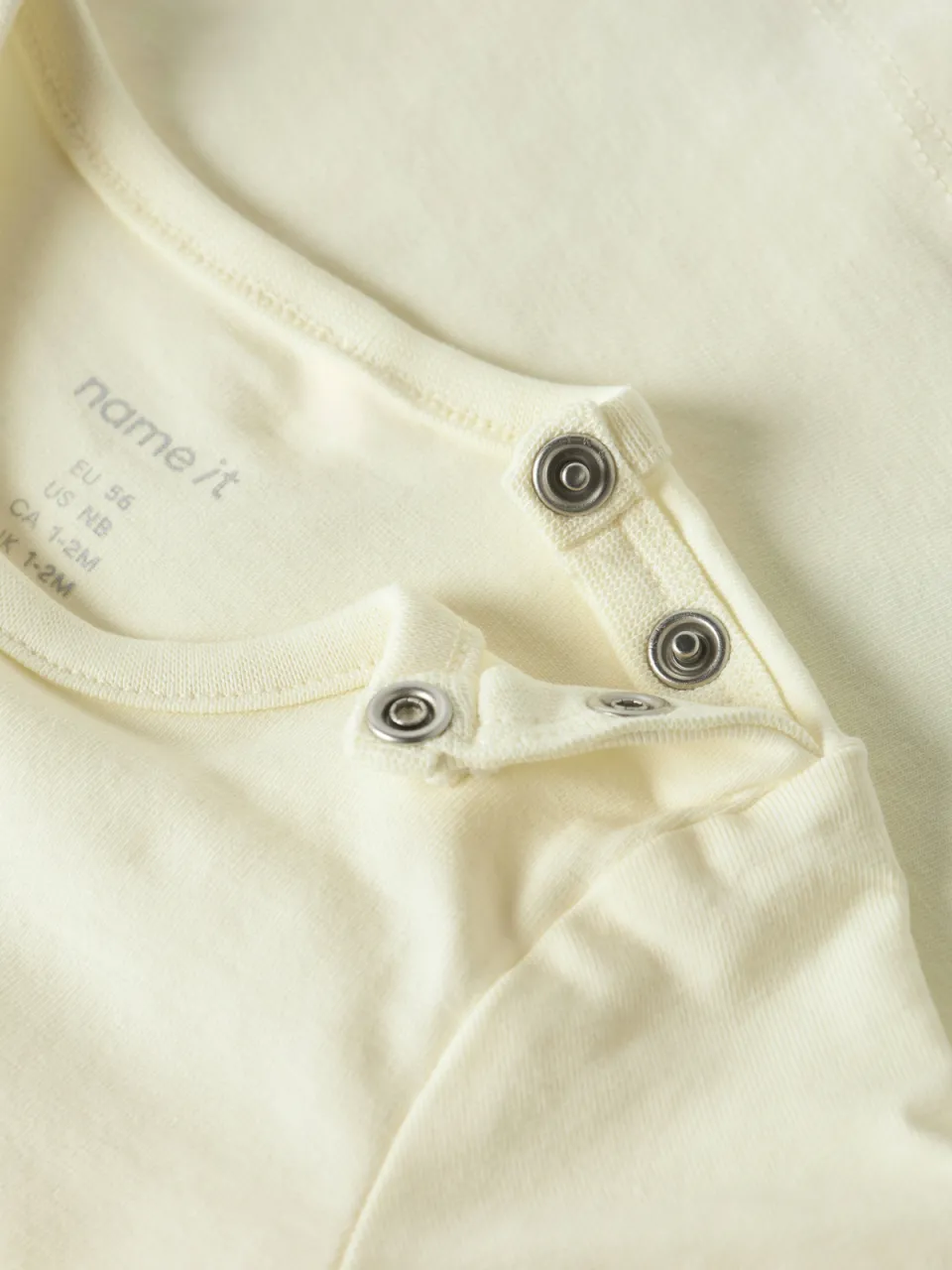 NAME IT T-shirt lichtgeel met print, foto 4