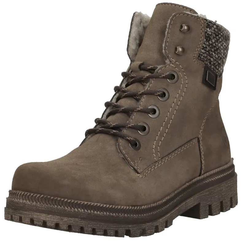 Rieker veterboots taupe, foto 5