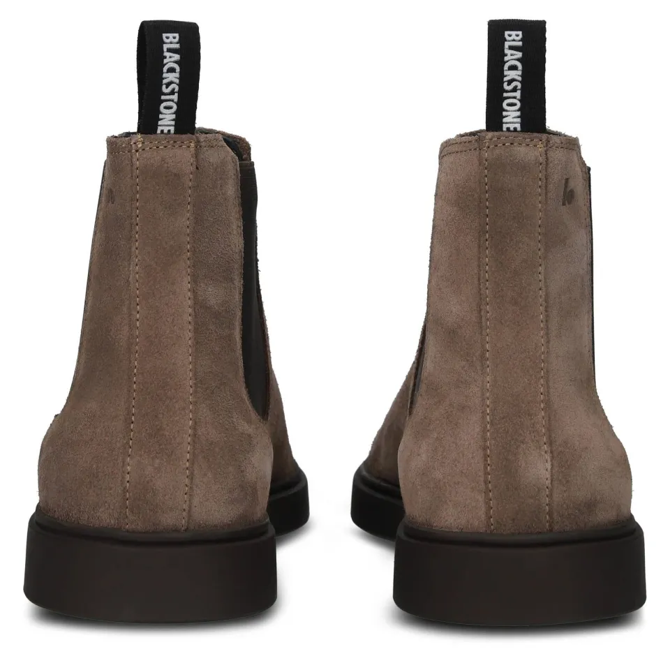Blackstone Pave Dean - Almond - Suede chelsea boots light brown, foto 4