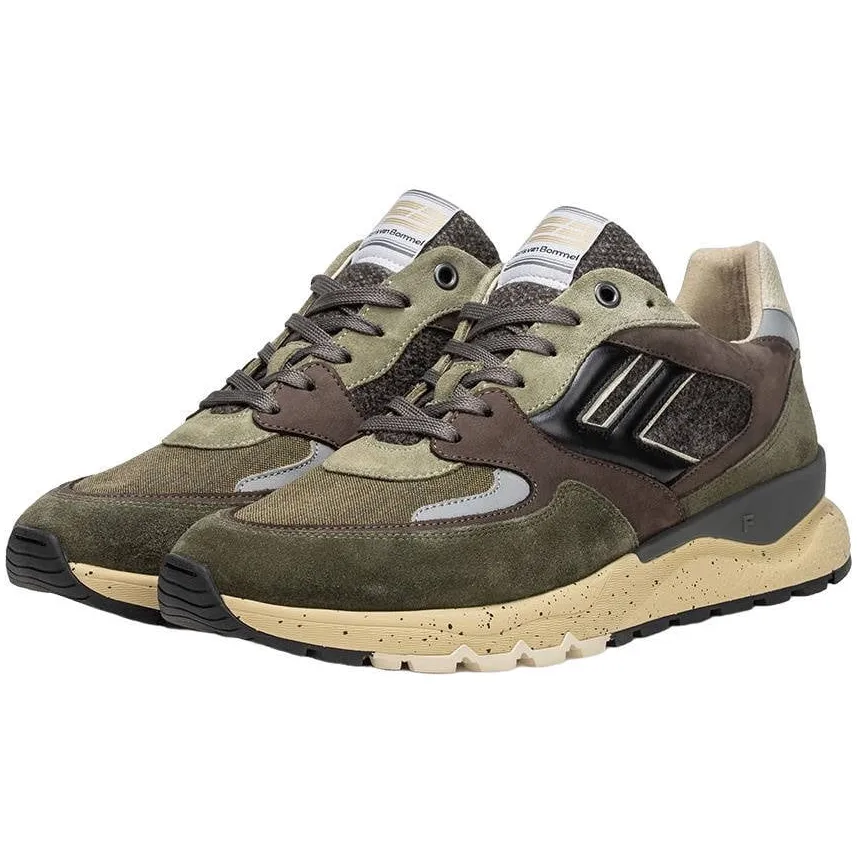 Floris Van Bommel De Treener 01.59 sneakers groen, foto 4