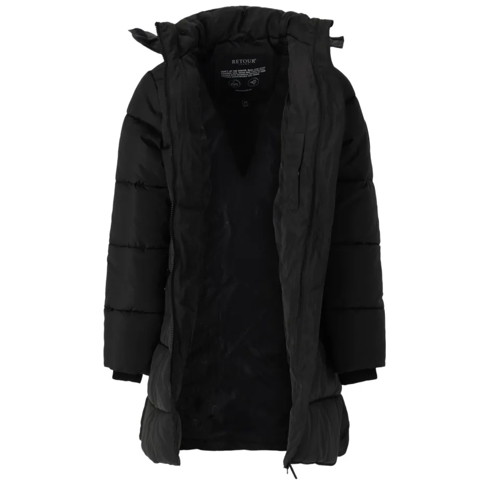 Retour Jeans winterjas zwart, foto 3