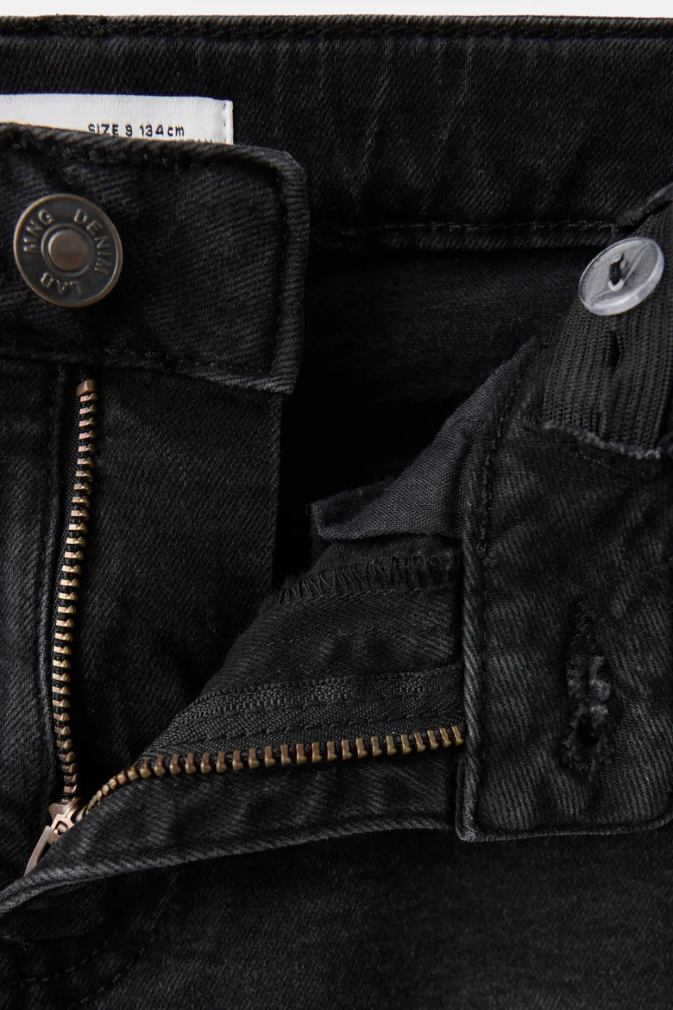 Mango Kids slim fit jeans - grijs, foto 4