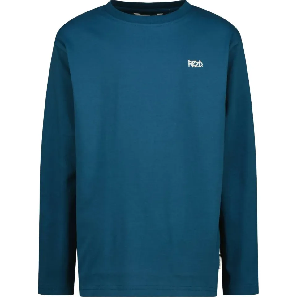 Raizzed oversized longsleeve met backprint blauw, foto 2