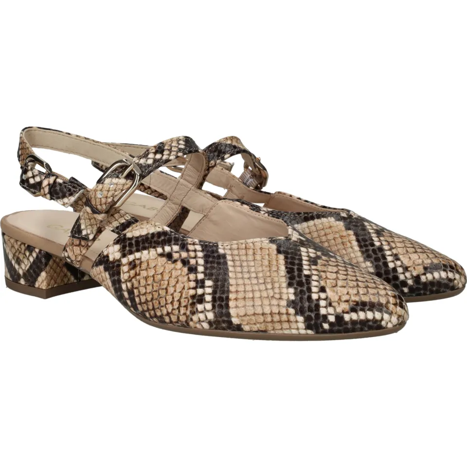 Gabor slingback pump beige, foto 3