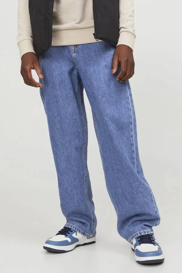 Jack & Jones JUNIOR baggy loose fit jeans - blue denim, foto 7