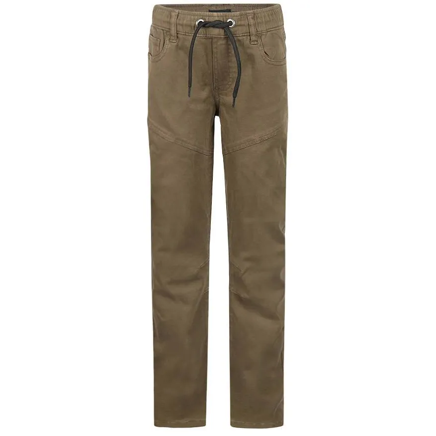 No Way Monday tapered casual broek groen, foto 2