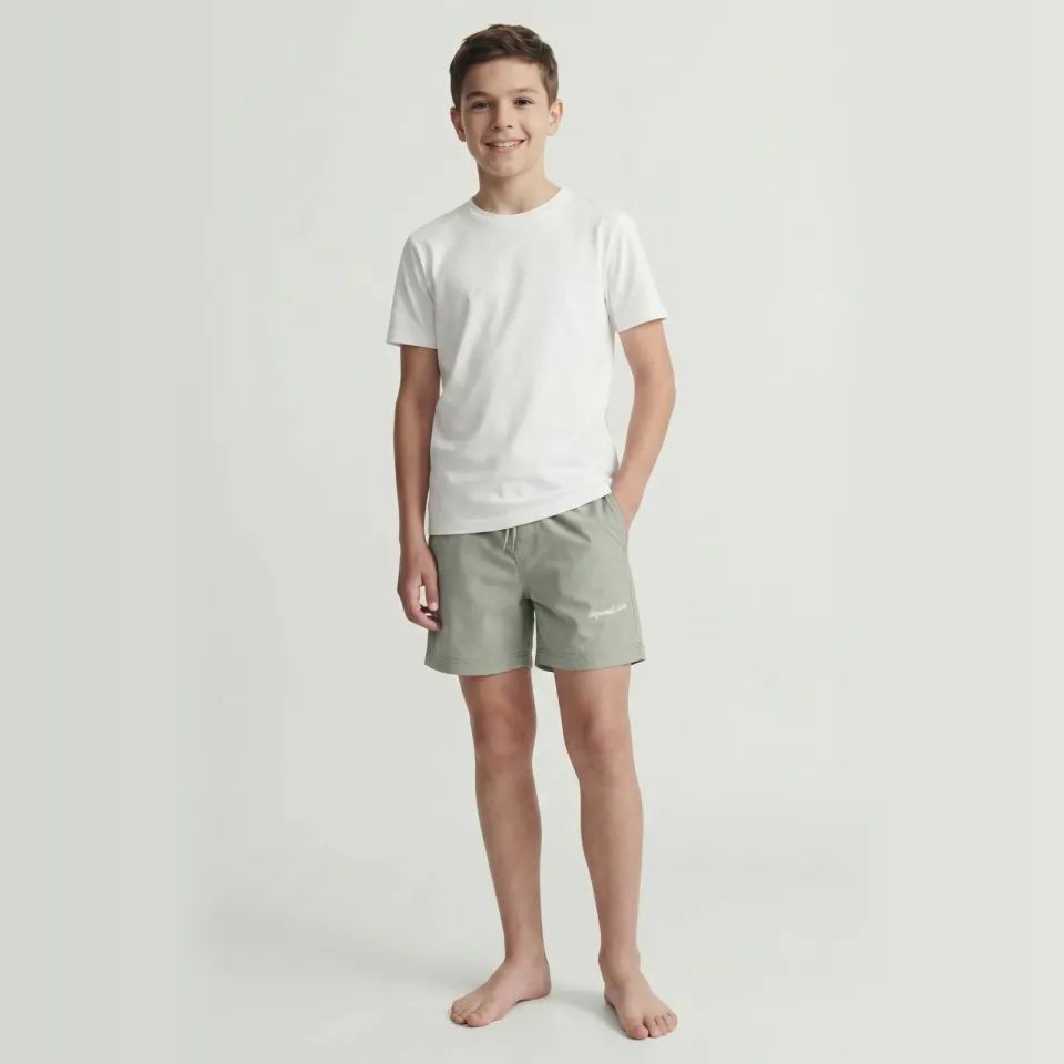 Jack & Jones JUNIOR zwemshort lichtgroen
