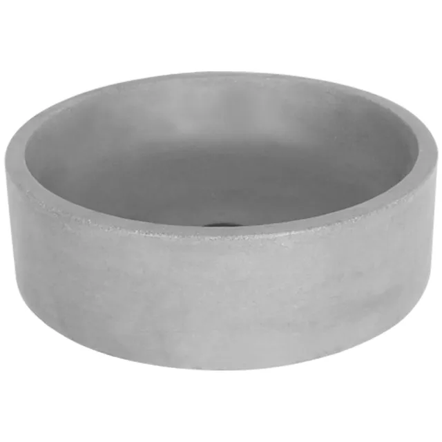 Differnz Waskom Differnz Marba Rond 42x42x13 cm Beton Licht Licht Beton