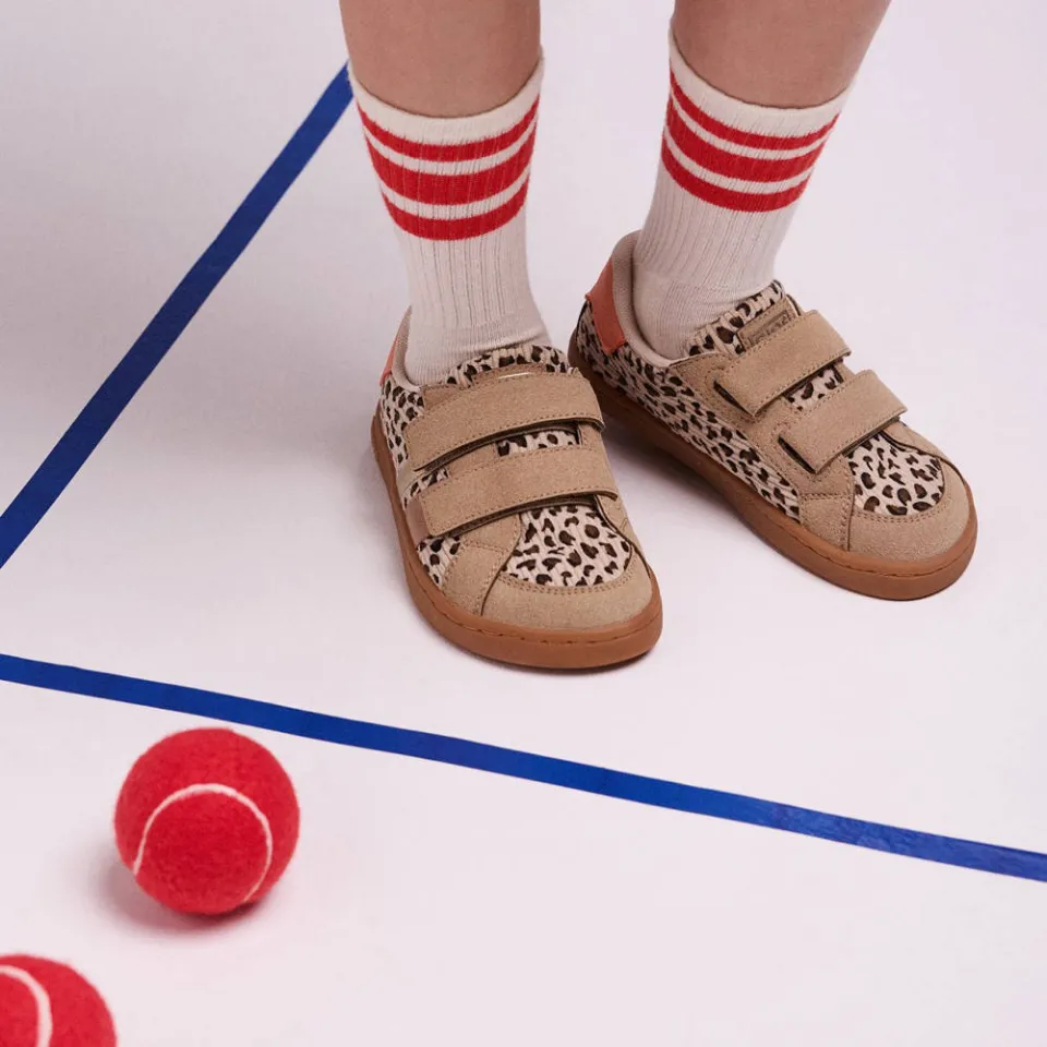 Gioseppo sneakers met panterprint - beige, foto 6