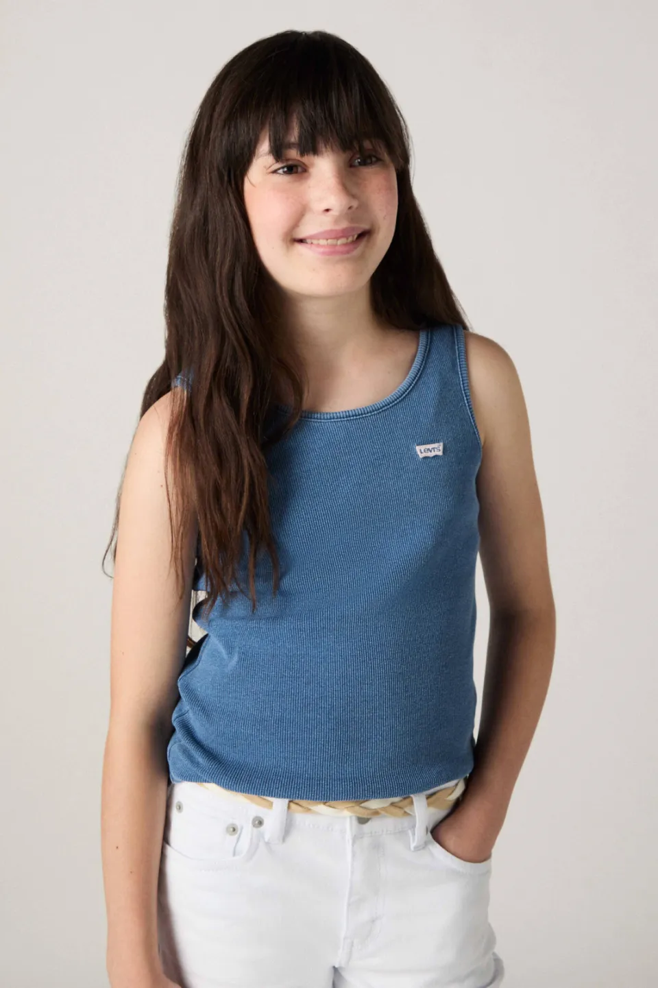 Levi's tanktop blauw, foto 6
