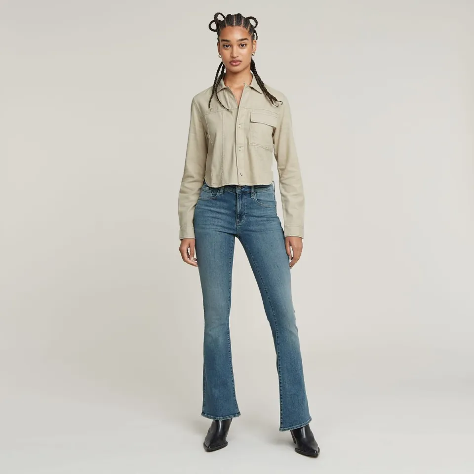 G-Star flared jeans medium blue denim