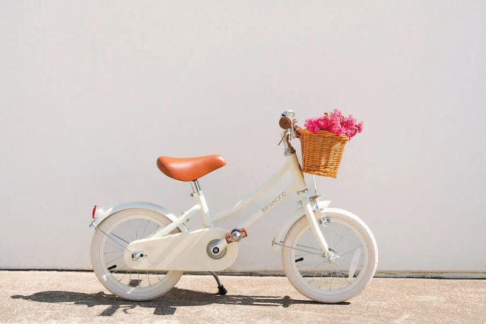 Banwood Classic Bike 14 inch kinderfiets creme, foto 4