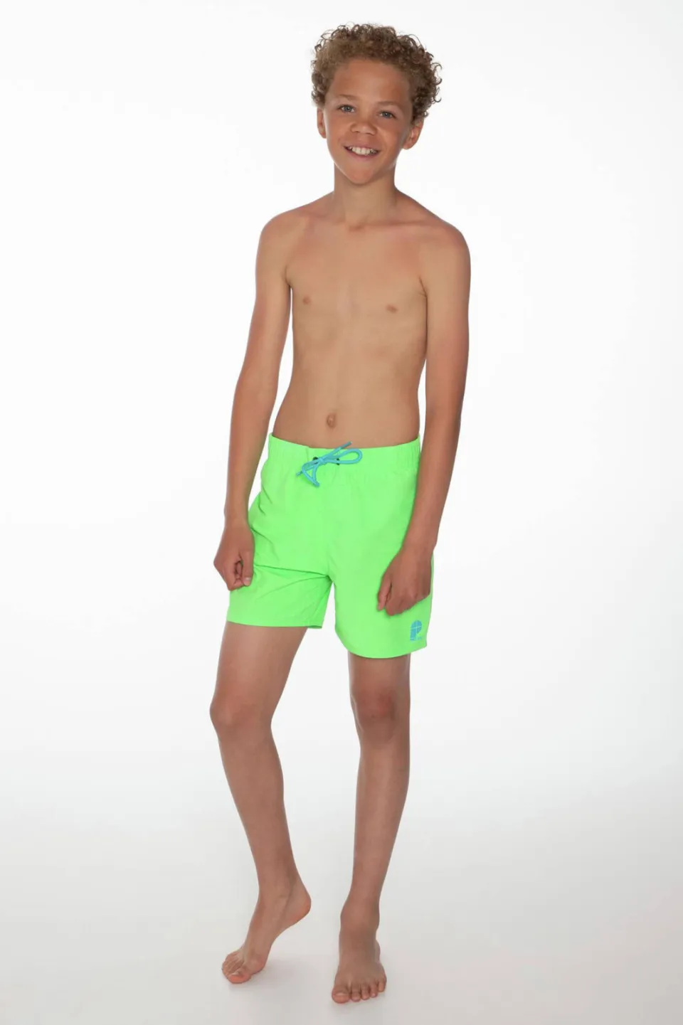 Protest zwemshort CULTURE JR neon groen, foto 4