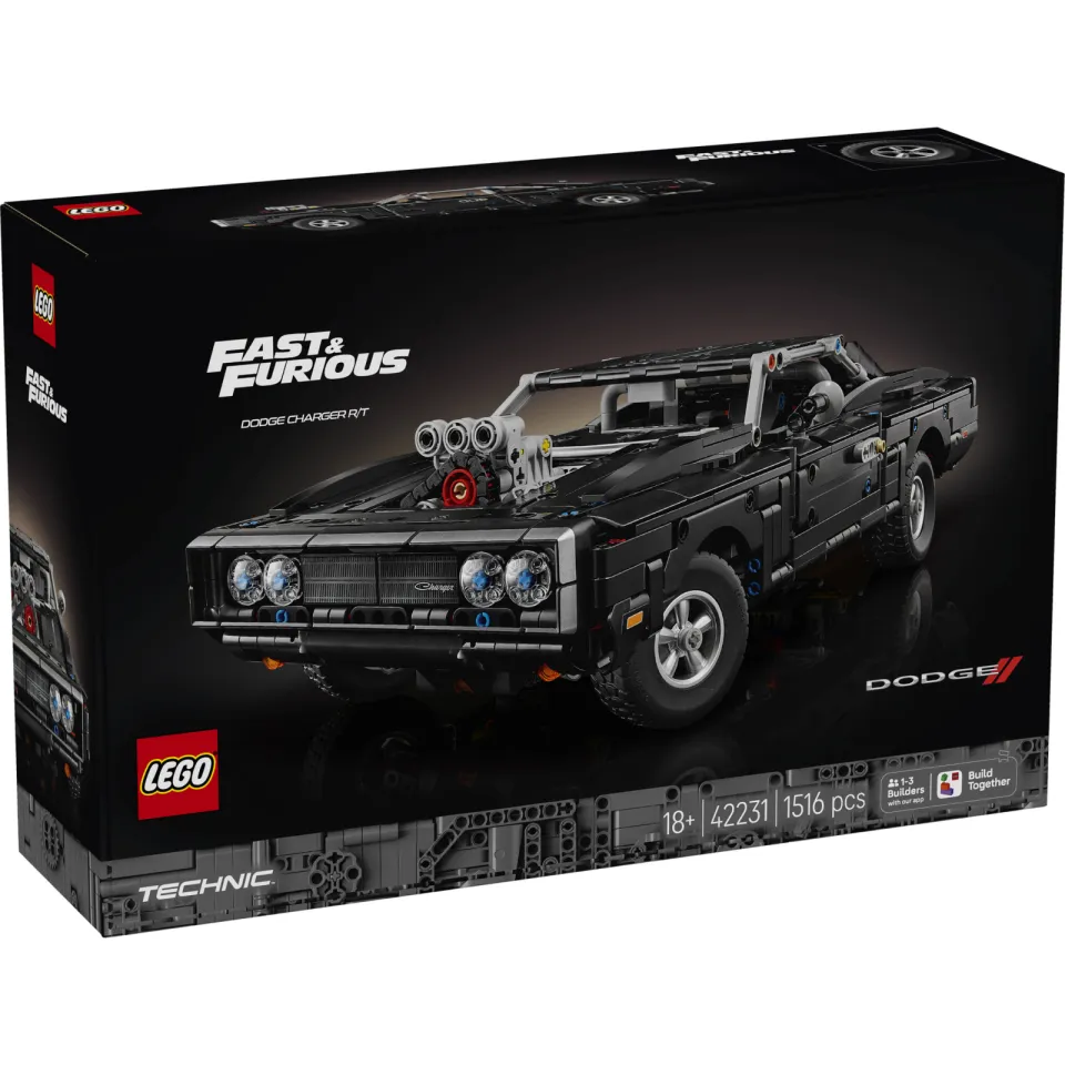 Lego Technic Fast and Furious Dodge Charger R/T auto 42231, foto 3
