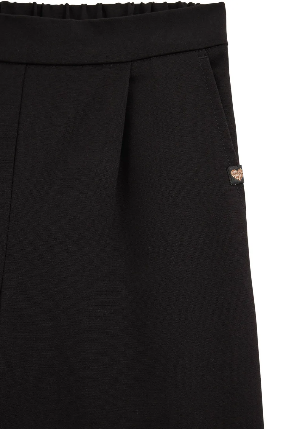 WE Fashion loose fit pantalon met plooien zwart, foto 5