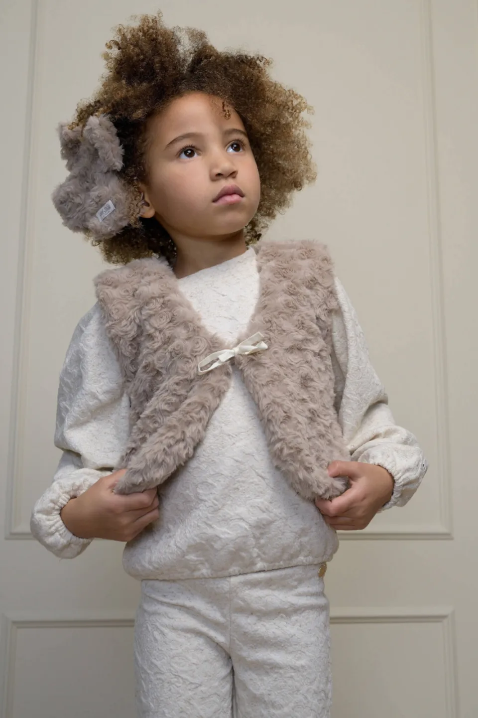 Le Chic gilet - zand, foto 5
