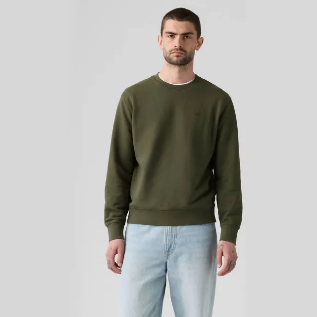Levi's katoenen regular fit trui - deep depths