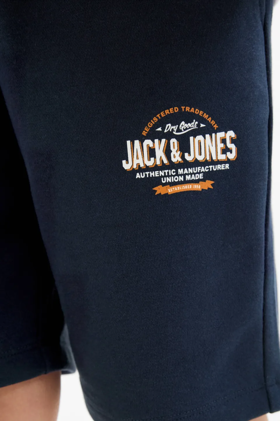 Jack & Jones JPSTLOGO sweatshort marineblauw, foto 6