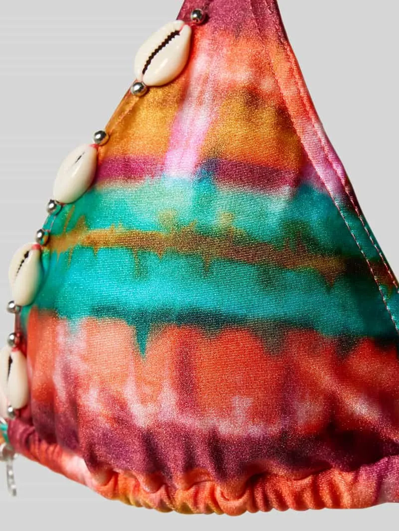 banana moon Bovendeel van bikini met siergarnering Model 'Yero Solaya' oranje, foto 4
