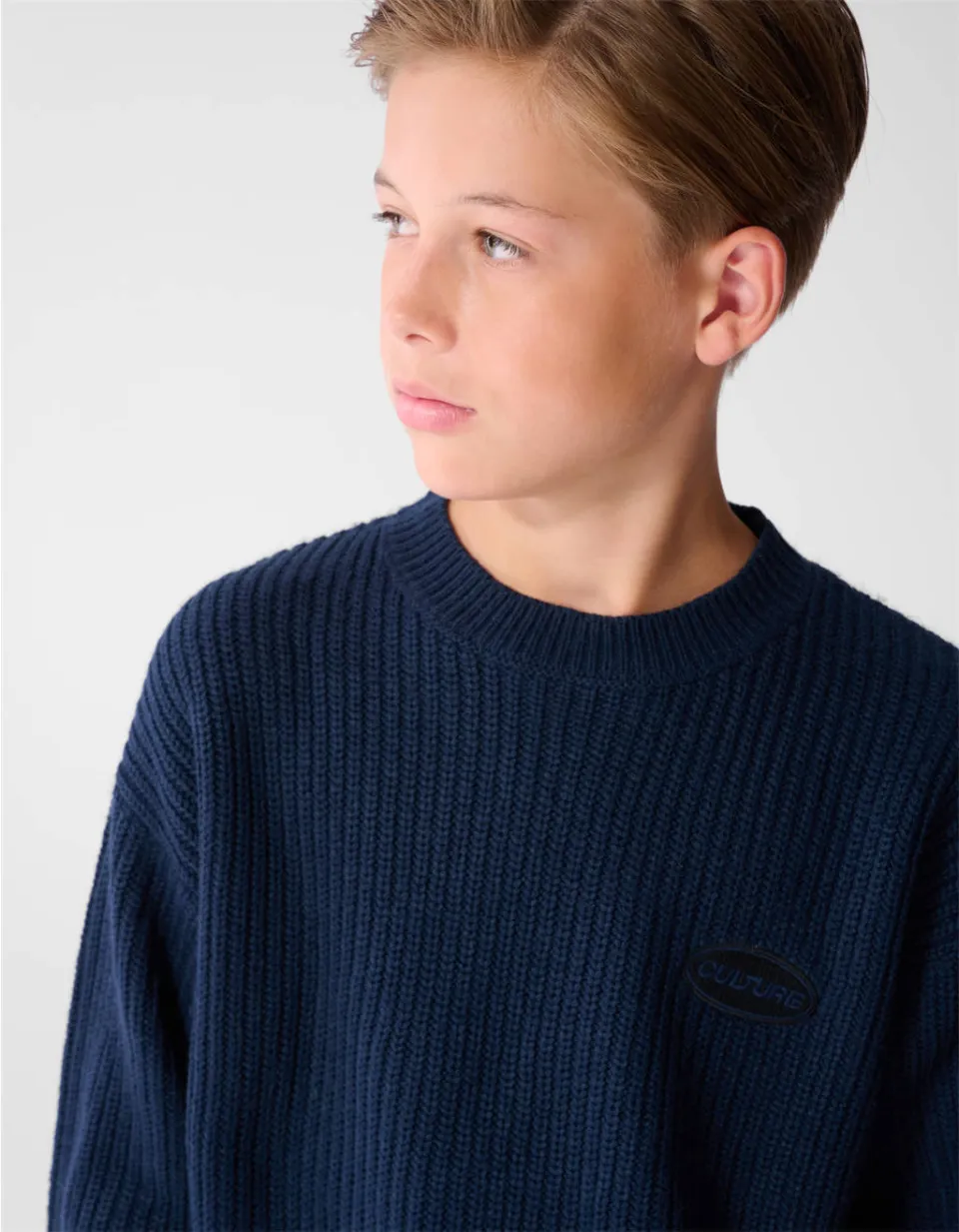 Shoeby gebreide trui - donkerblauw, foto 5