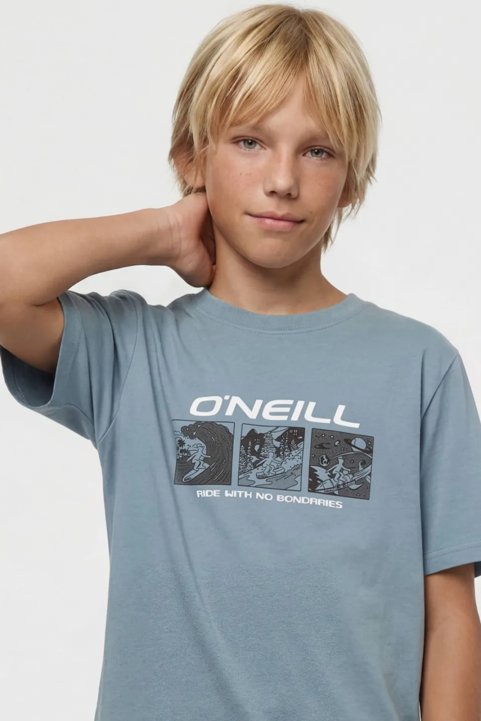 O'Neill T-shirt lichtblauw, foto 8