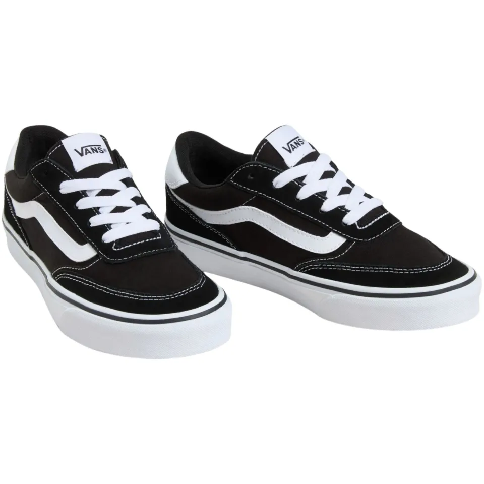 Vans Brooklyn LS suède sneakers - zwart, foto 2