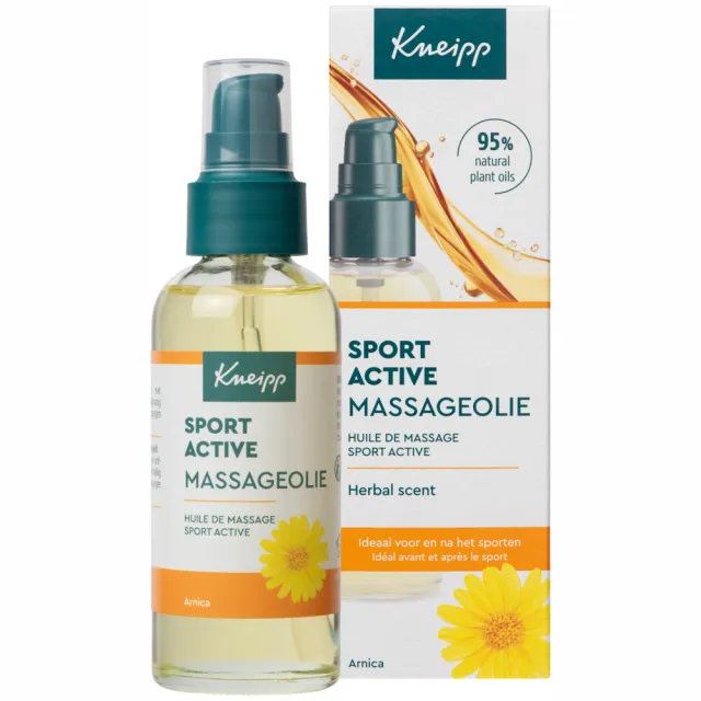 Kneipp Sport Active massageolie arnica, foto 2