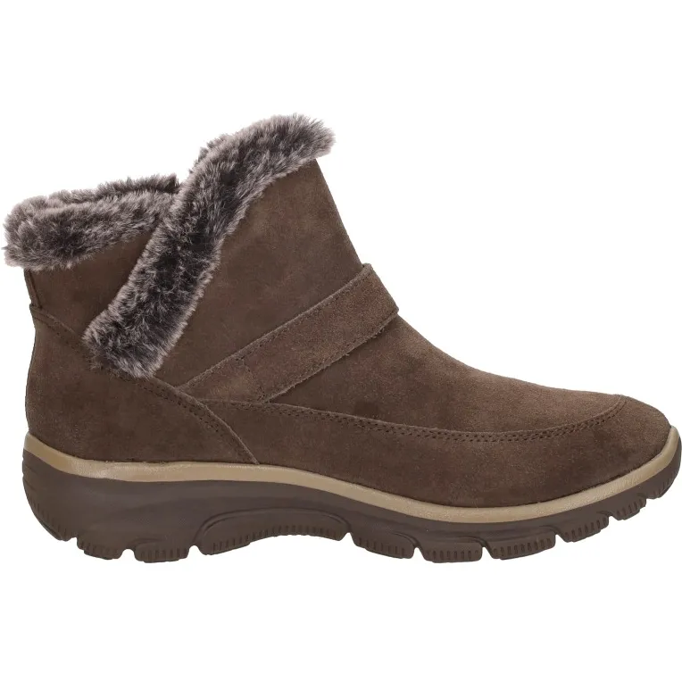 Skechers Slip-ins Easy Going enkellaarsje donkerbruin, foto 4