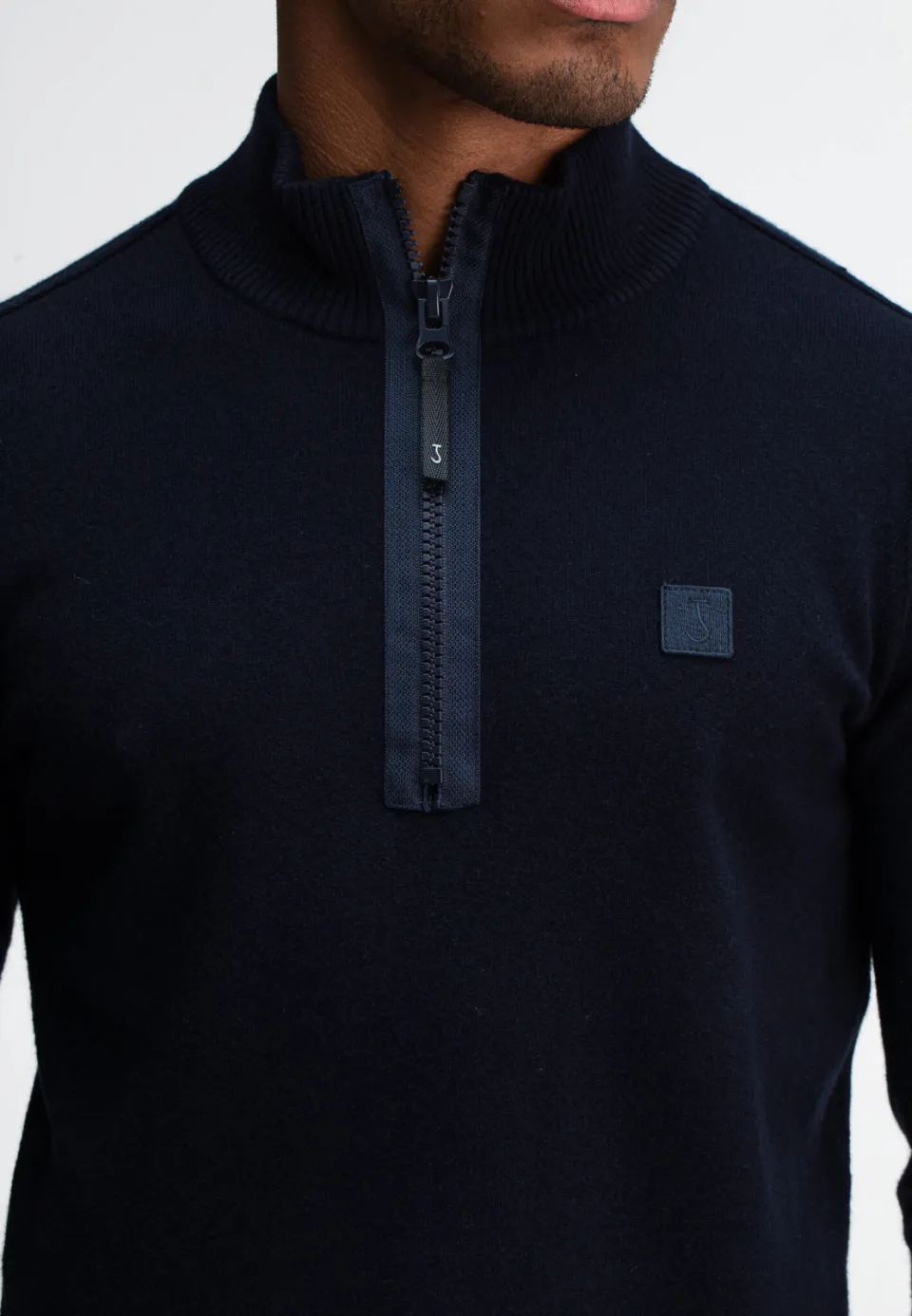 Butcher of Blue regular fit gebreide trui met wol - alaska blue, foto 8