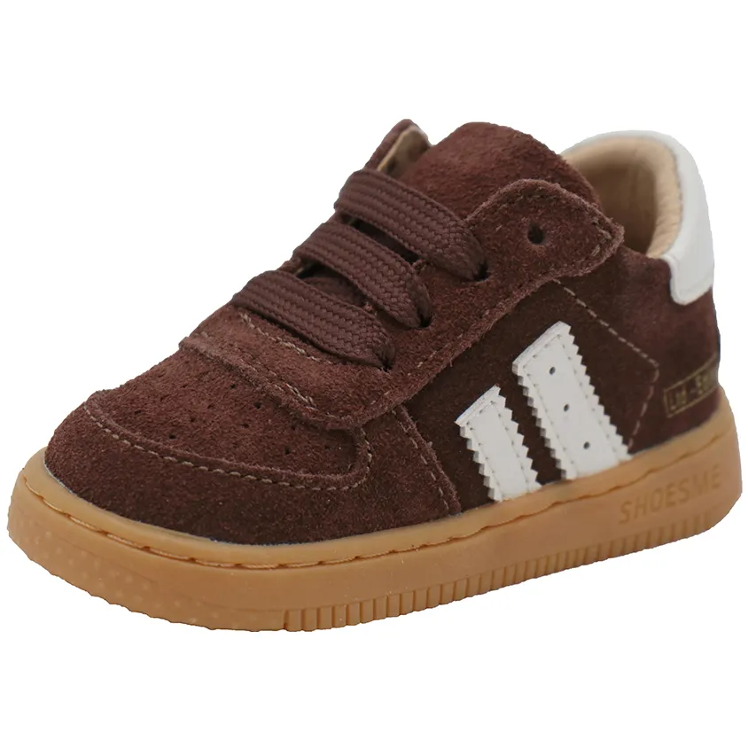 Shoesme lage sneakers bruin, foto 3