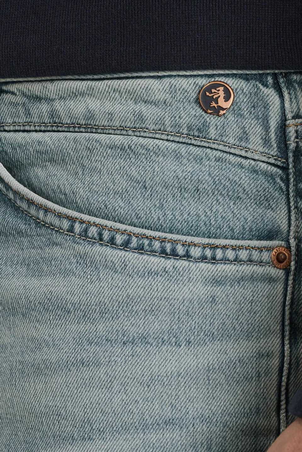 Cast Iron VALVER regular fit jeans tonal prussian indigo lichtblauw, foto 5