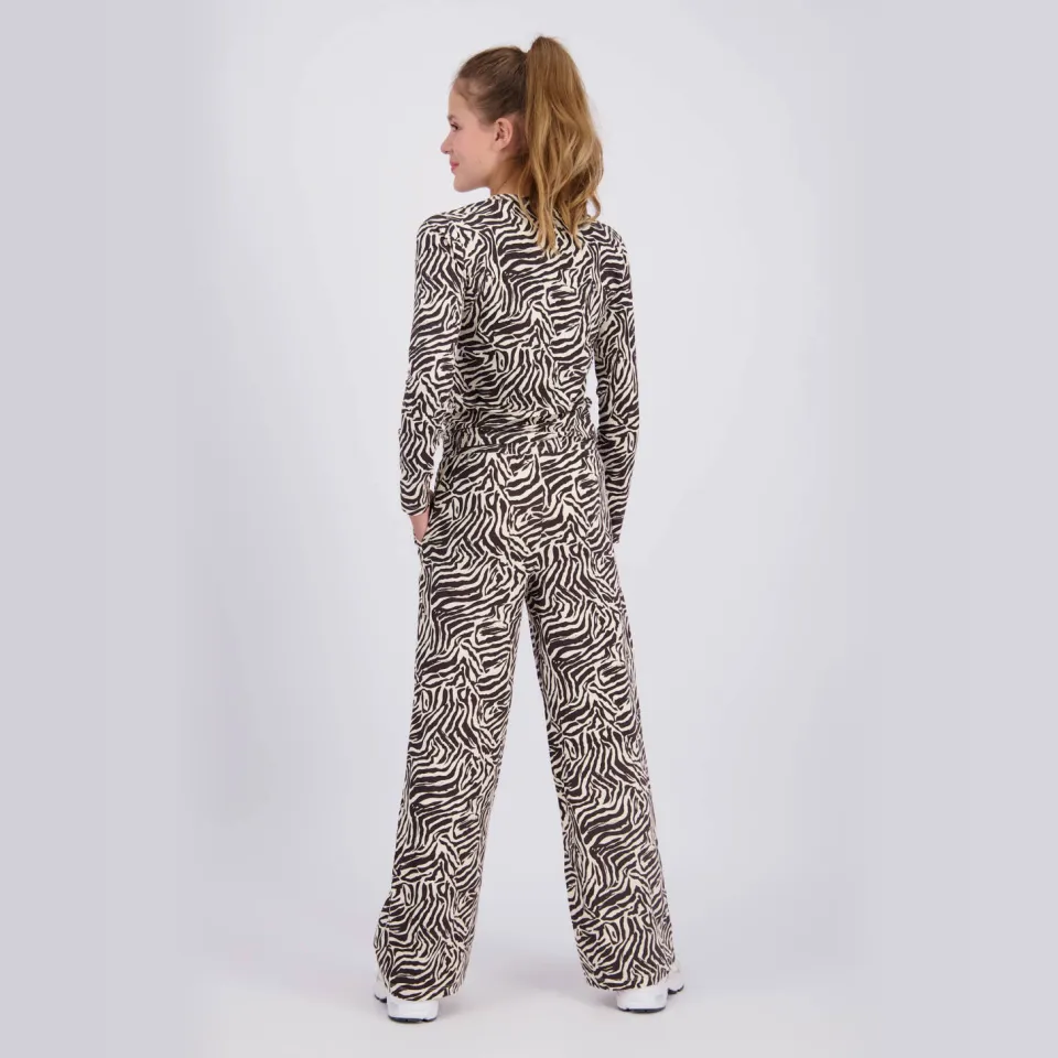 Raizzed longsleeve met print bruin, foto 5