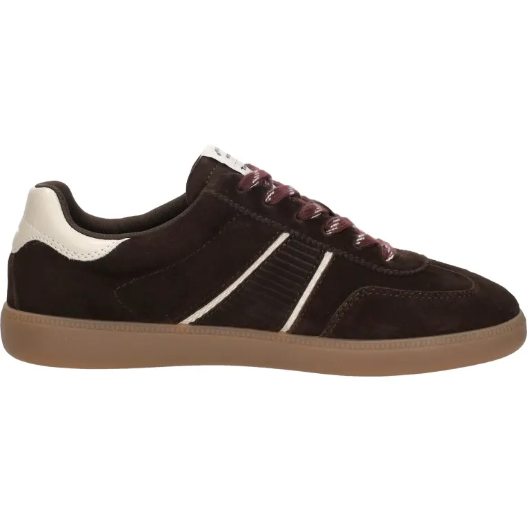 Tamaris Sneakers Laag Donkerbruin