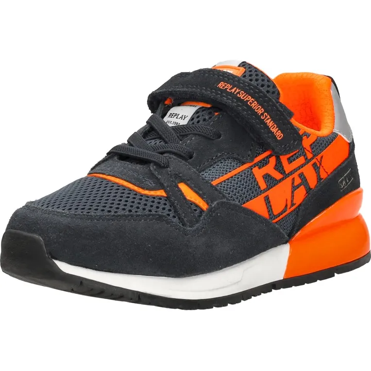 Replay Shoot JR sneakers blauw, foto 3