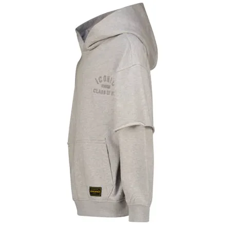 Vingino hoodie grijs melange, foto 4