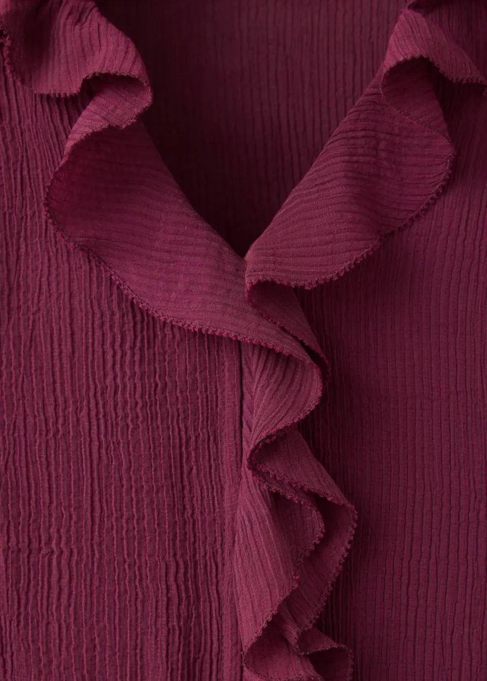 Mango TEEN blouse met ruches - paars, foto 7