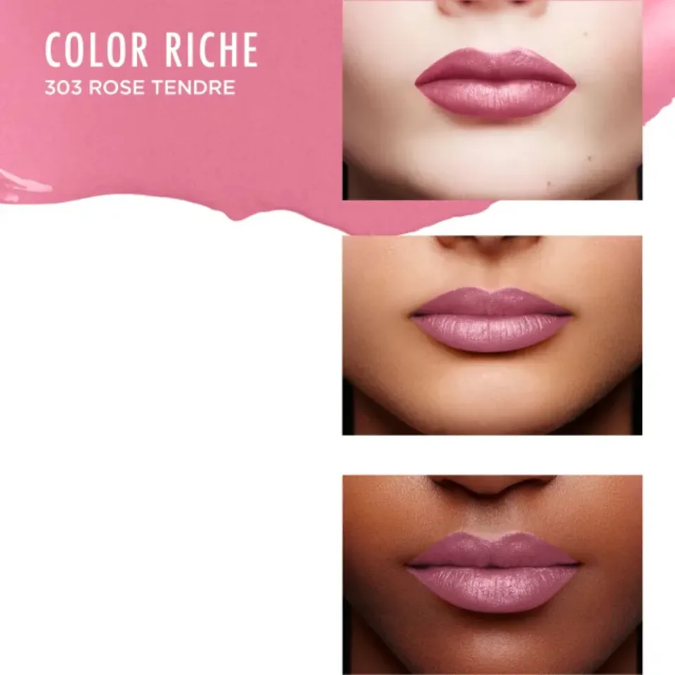 L'oréal Color Riche Satin lippenstift 303 rose tendre, foto 3