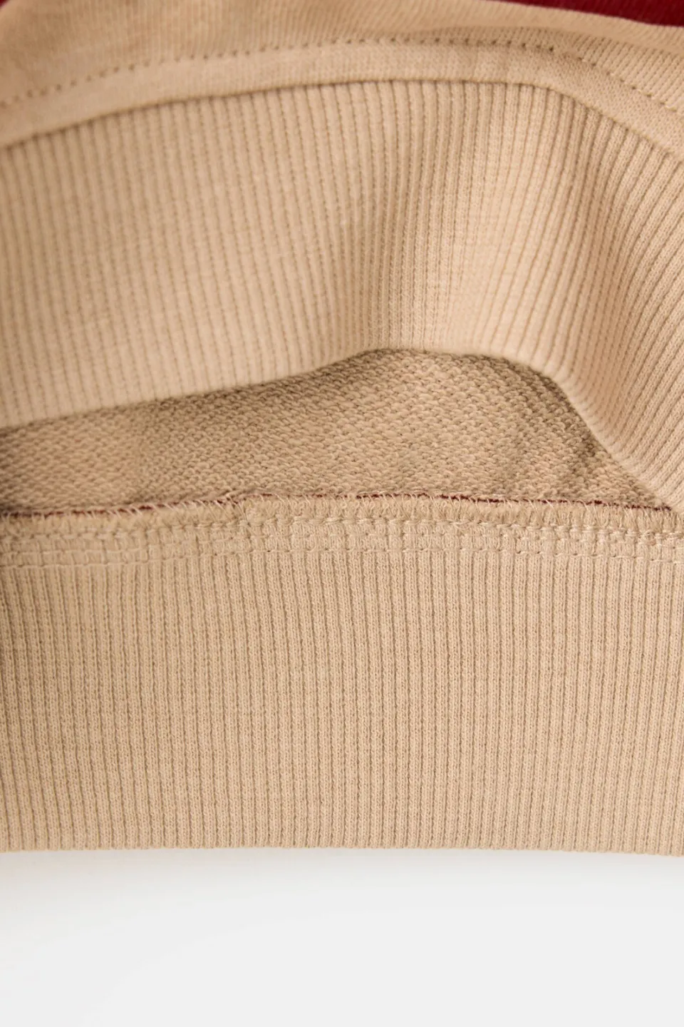Mango Kids gestreepte sweater met borduursels - bruin/rood, foto 5
