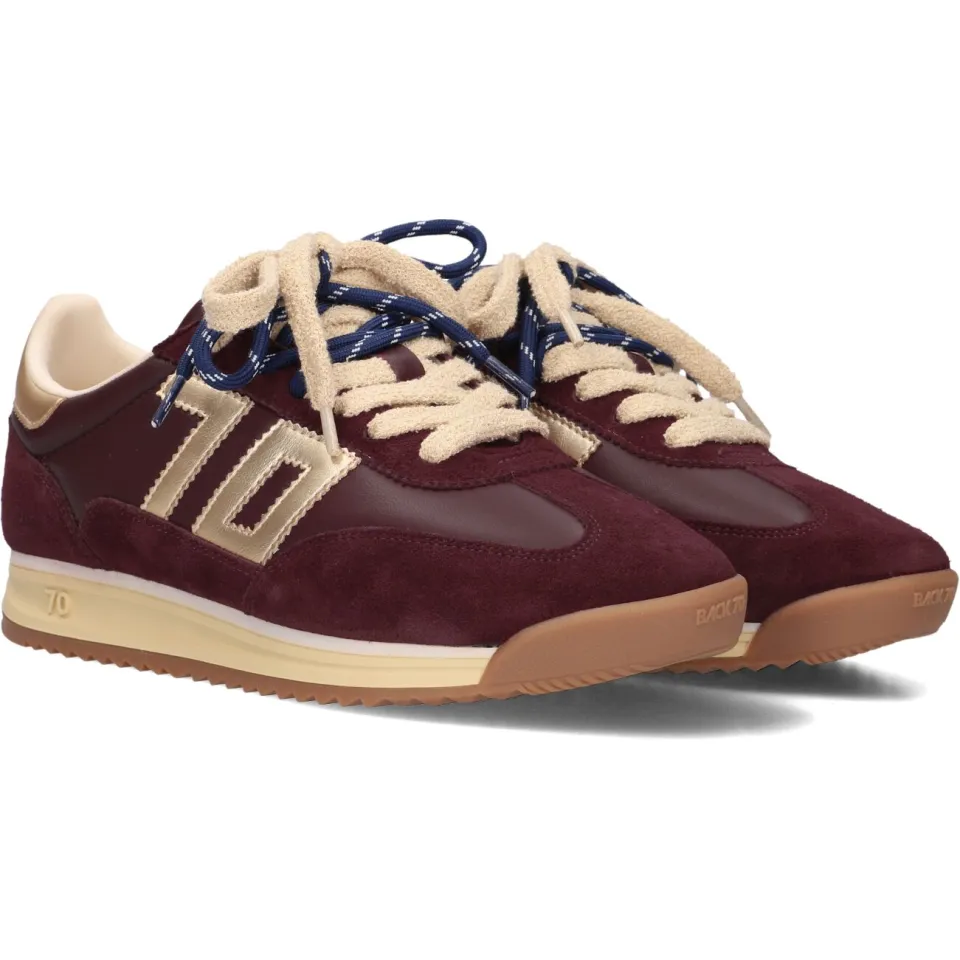 BACK70 Back 70 Sneakers Jogger Bordeaux, foto 3