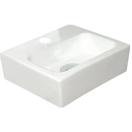 Best Design Keramische compacte fontein Mini Beta wit