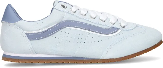Vans Super Lowpro Laces sneaker lichtblauw