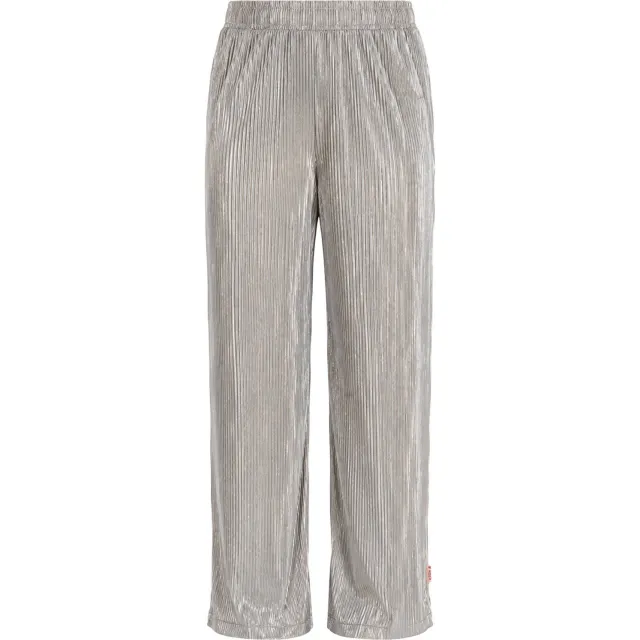 B.Nosy Palomi wide leg plissé broek grijsgroen