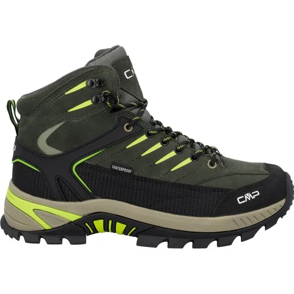 CMP Rigel 2.0 Mid Trekking Shoes WP - Wandelschoenen, zwart/olijfgroen