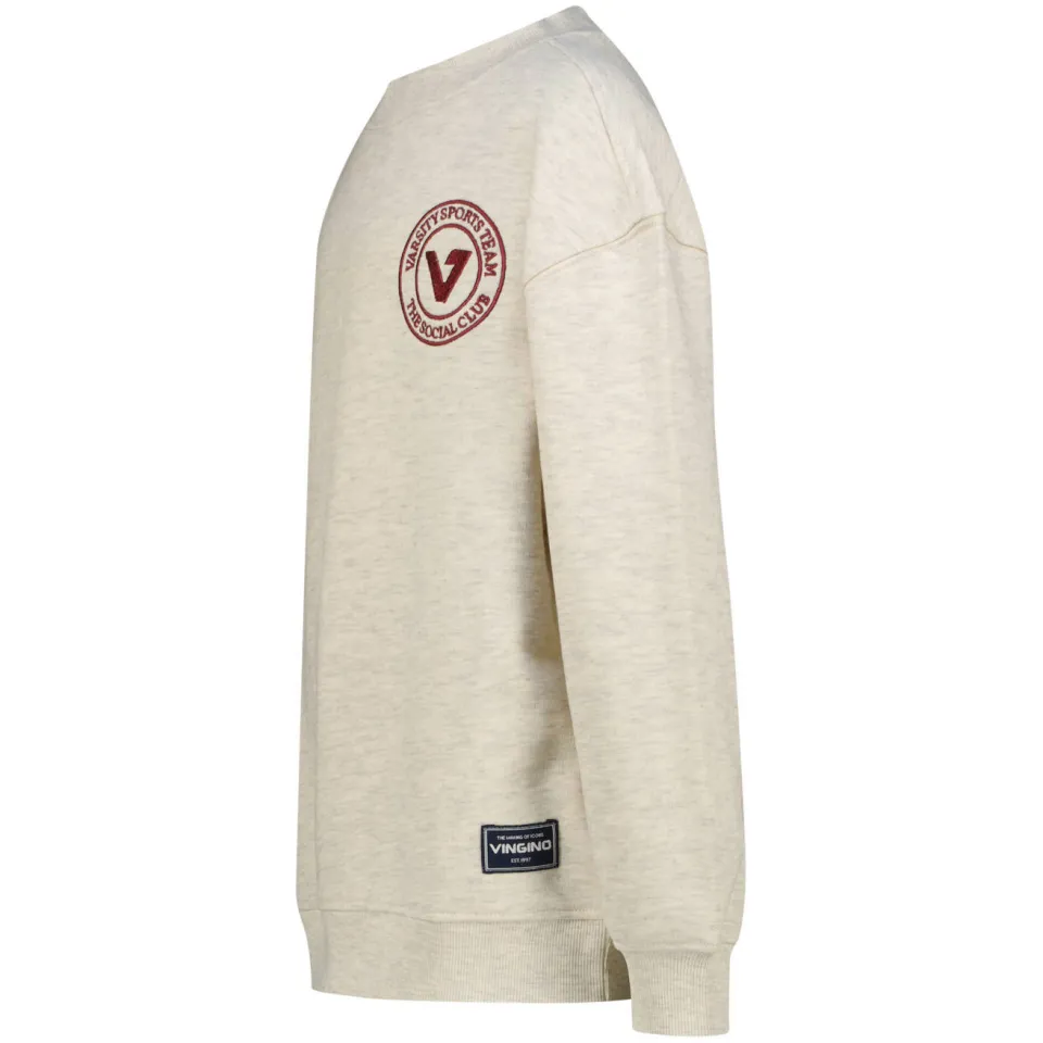 Vingino oversized sweater met backprint - beige, foto 5
