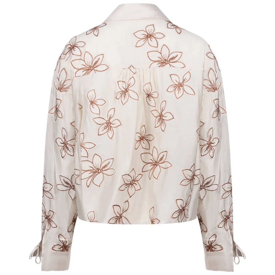NUKUS Bailey blouse ecru, foto 3