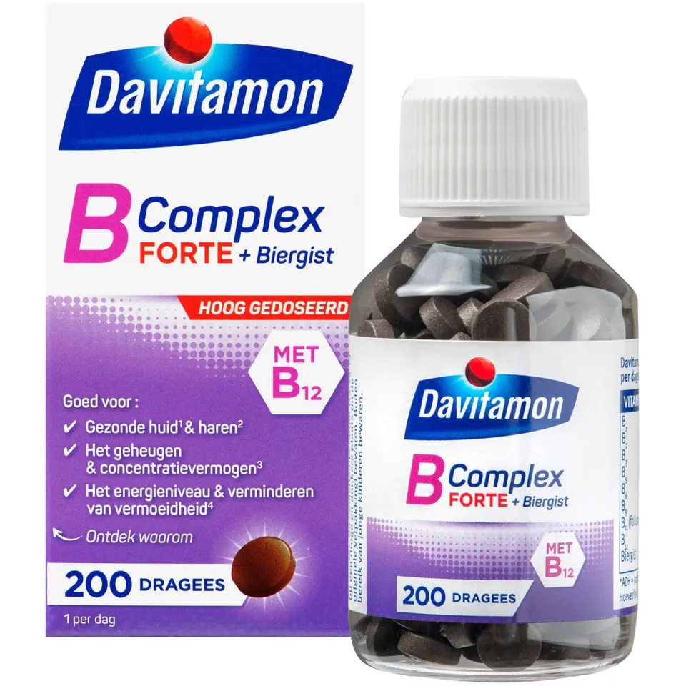 Davitamon B-Complex Forte dragees met biergist, foto 5