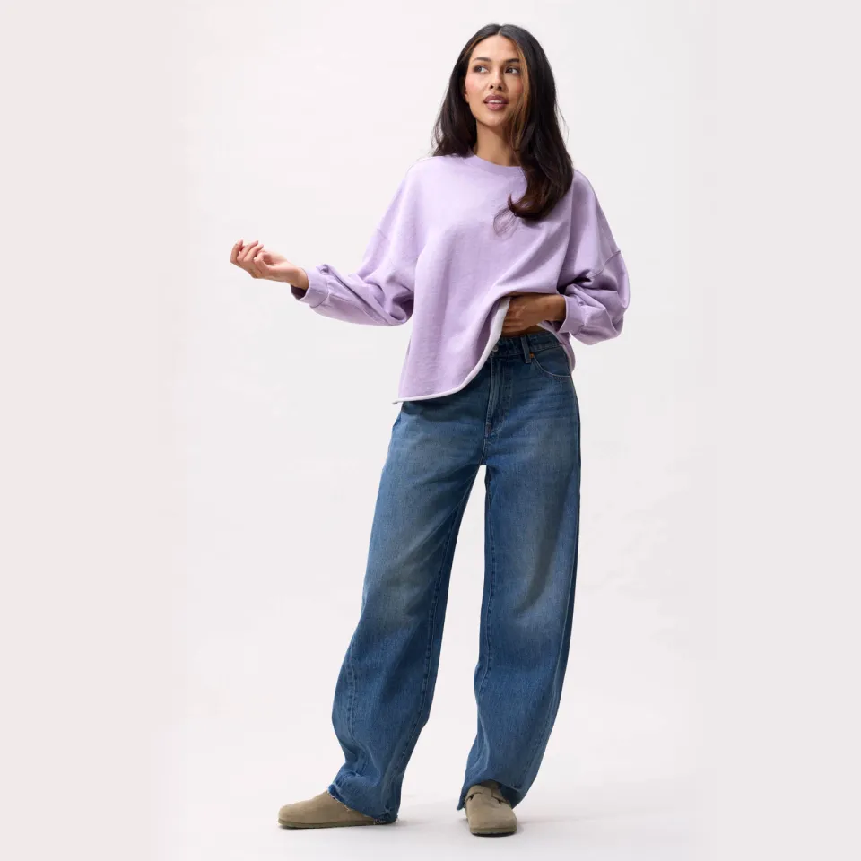 Catwalk Junkie katoenen sweater - lila, foto 4